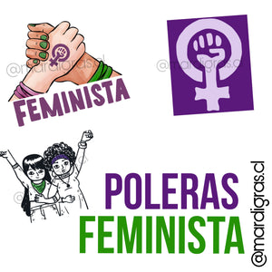 POLERA FEMINISTA / MIRA TODOS LOS DISEÑOS