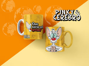Colección tazones temática ¡PINKY Y CEREBRO!